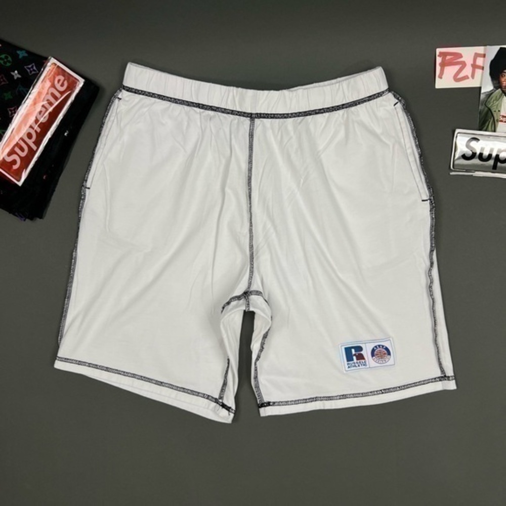 A$Ap Worldwide Mob Russell Athletic Designer Shorts Rare Limited Asap Rap Group